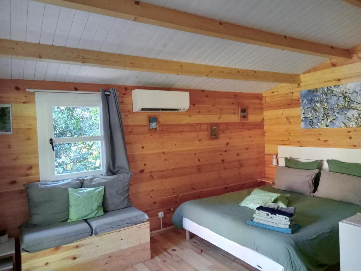 Chalet "Le Petit Olivier" Gites Appart 'Hotel L'Echappee Belle D'Aubenas Logement 2 Sur 3 Экстерьер фото