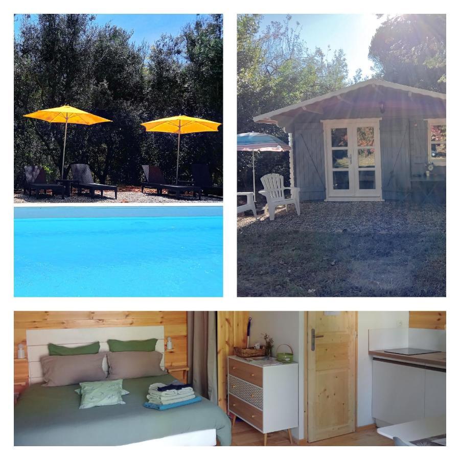 Chalet "Le Petit Olivier" Gites Appart 'Hotel L'Echappee Belle D'Aubenas Logement 2 Sur 3 Экстерьер фото